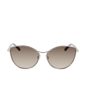 énorme Anne Klein Metal Cat-eye Sunglasses   | MSO-2639443